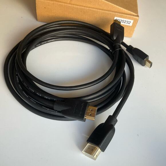 Amazon Basics 2-Pack HDMI Cable, 18Gbps High-Speed,4K@60Hz, 2160p, 6 Foot, Black - Picture 4 of 4